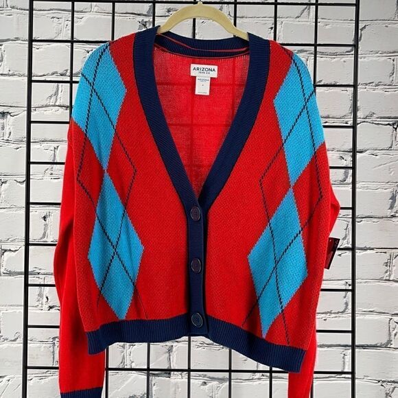 Brand new Arizona Jeans Cardigan sweater M - Picture 1 of 5